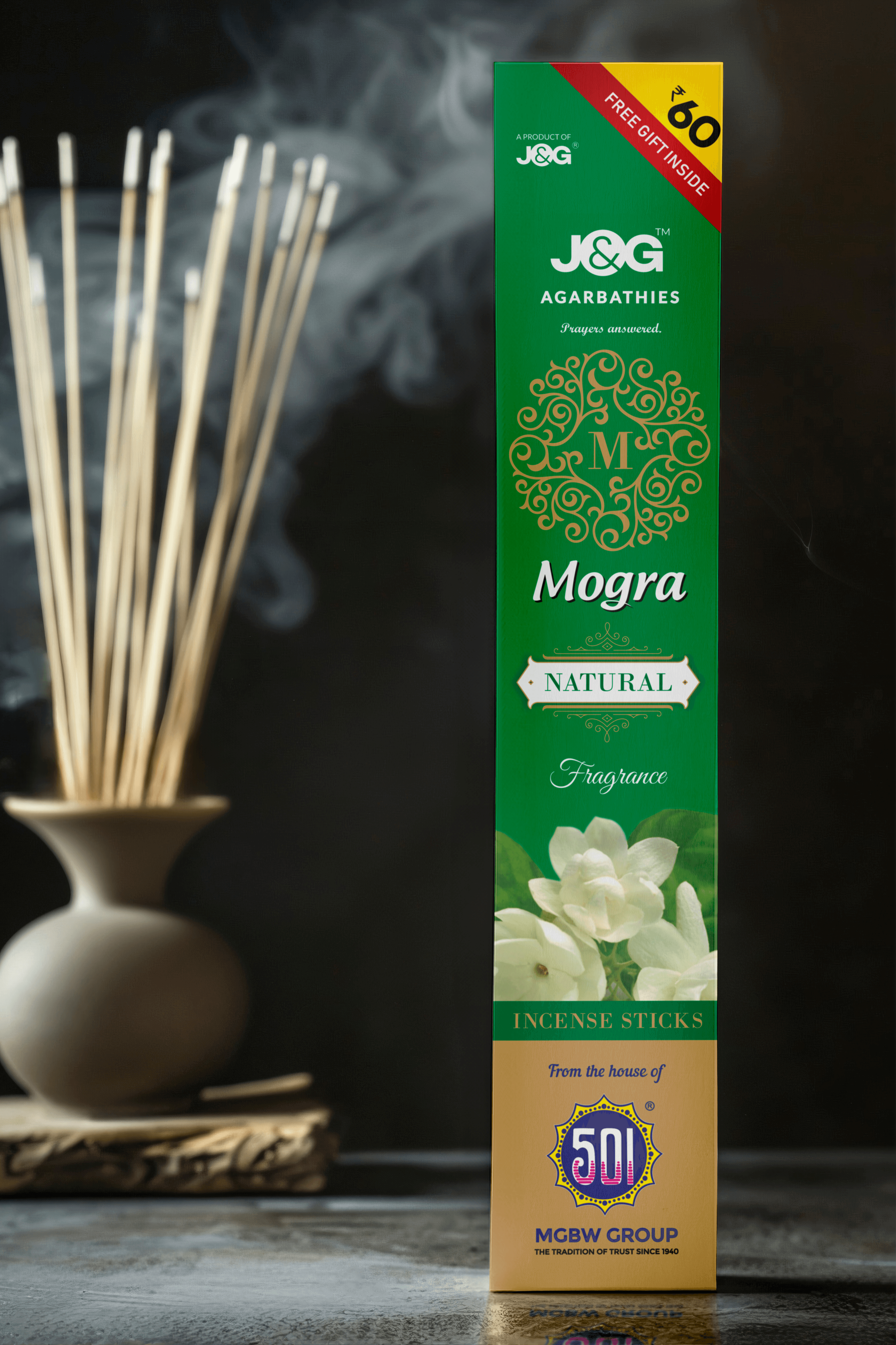 Mogra Agarbatti Incense Sticks